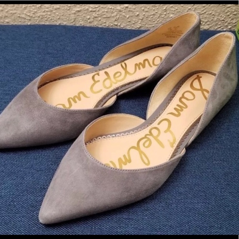 Sam Edelman Gray Suede Shoes